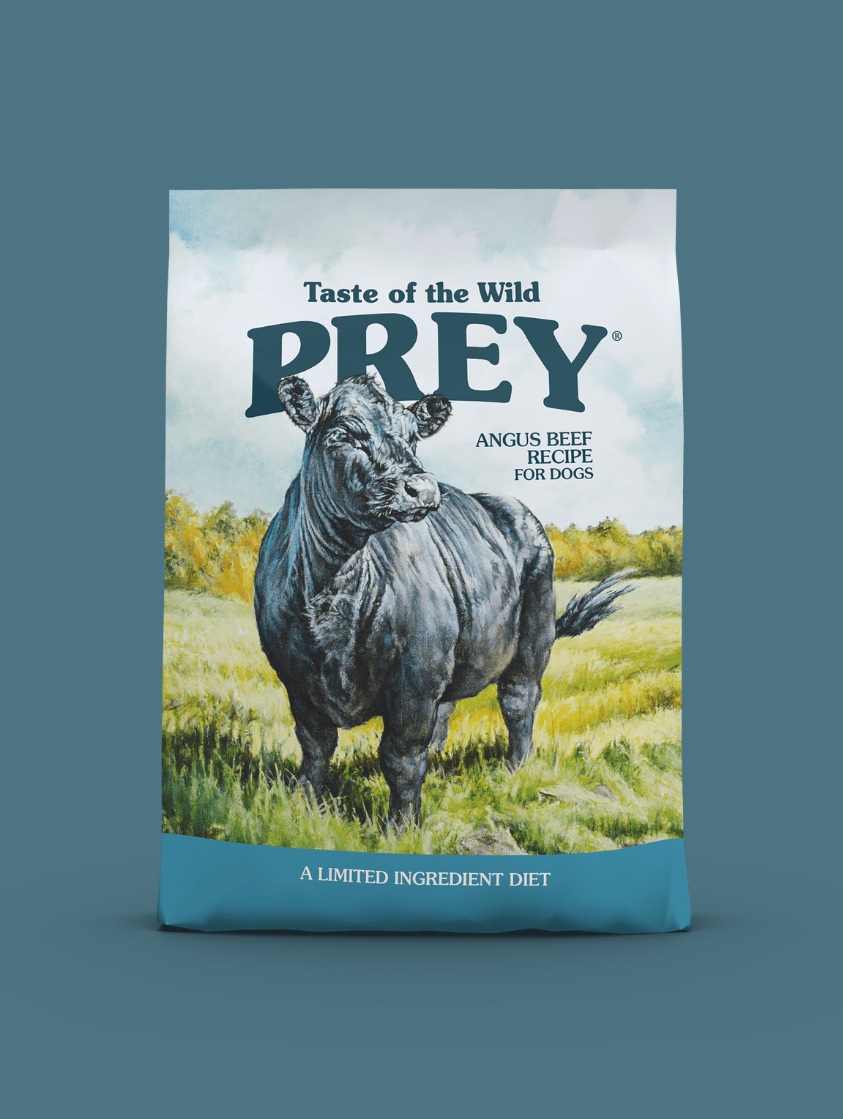 Taste of the wild prey angus beef 2024 dog food