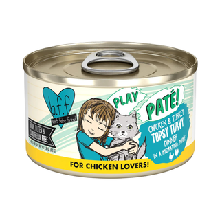 BFF Weruva Topsy Turvy Chicken & Turkey Pate Cat Canned
