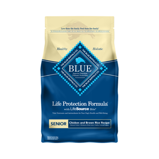 Blue Buffalo Senior Chicken & Rice Dry Dog Food