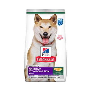 Hill's Science Diet Adult Sensitive Stomach & Skin Pollock Meal, Barley & Insect Meal Recipe Dry Dog Food