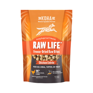 Koha Raw Life FD Bites Dog-Chicken : 14oz