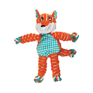 Kong Floppy Knots Fox Dog Toy