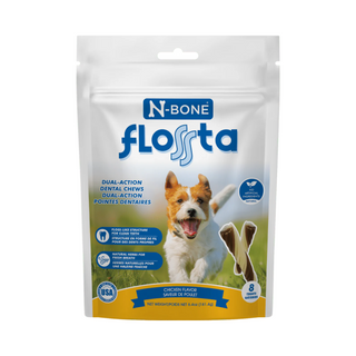 N-Bone FLOSSta Dual Action Dental Chews
