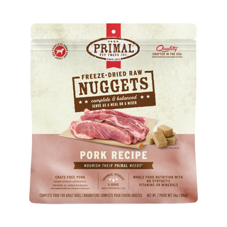 Primal Pork Freeze Dried Dog Food