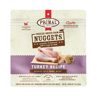 Primal Turkey Freeze Dried Cat Food