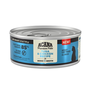 Acana Premium Pâté Tuna & Chicken In Bone Broth Cat Canned