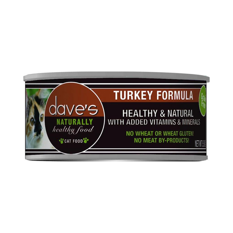 Dave's Turkey Formula Cat Canned