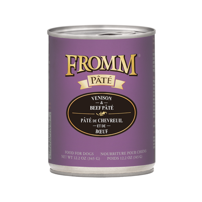 Fromm Venison and Beef Pate Dog Canned
