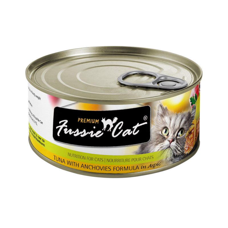 Fussie Cat Can- Tuna with Anchovies