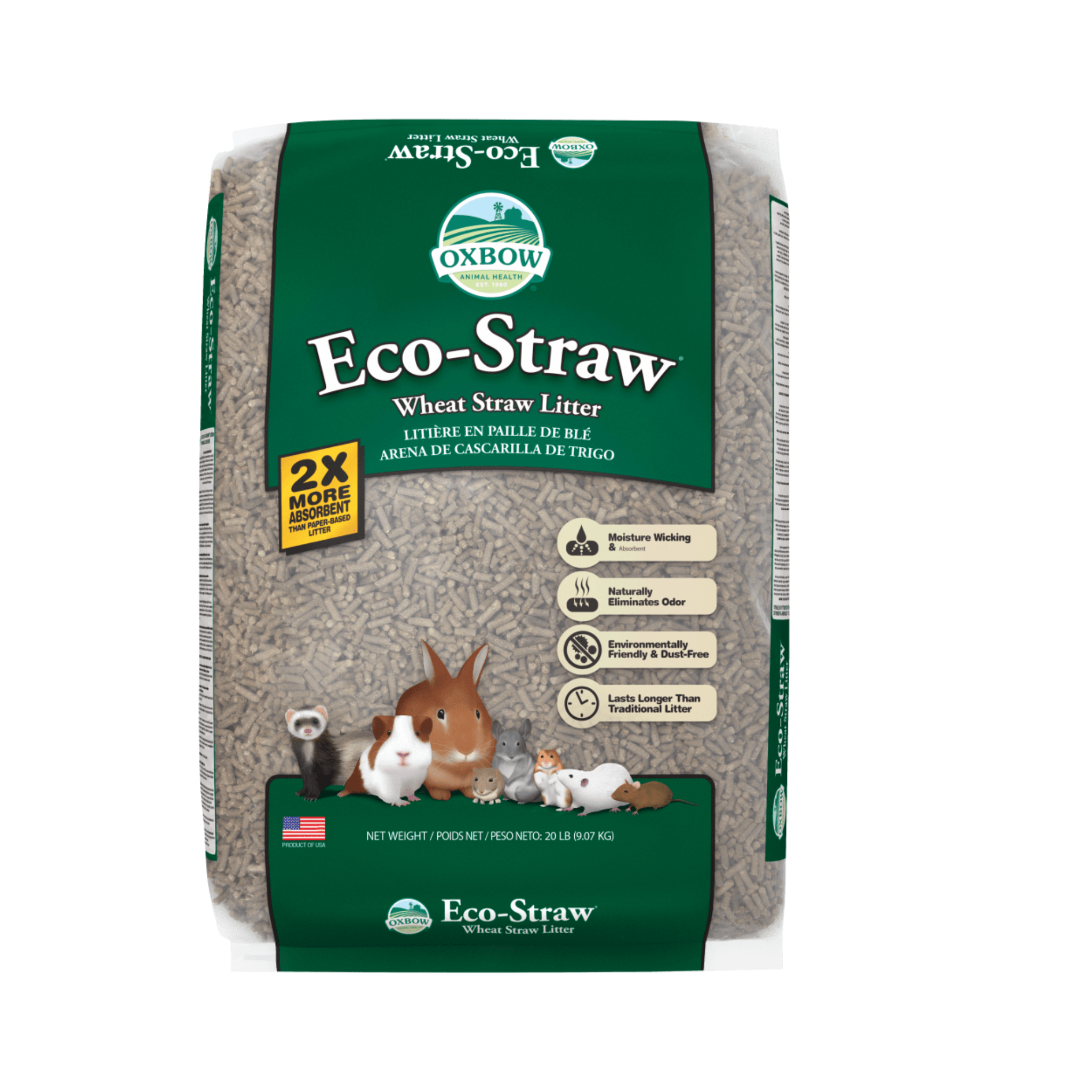 OxBow Eco Straw Litter