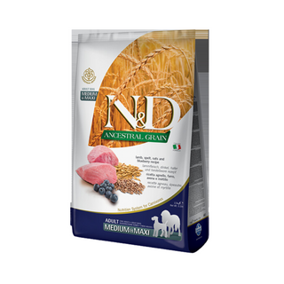 Farmina Ancestral Grain Med Maxi Adult Lamb & Blueberry Dry Dog Food