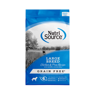 Nutrisource Grain Free Large Breed Chicken & Pea Dry Dog Food