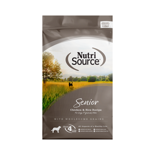Nutrisource Senior Chicken & Rice Dry Dog Food