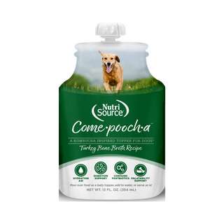 Nutrisource Come-Pooch-A Turkey Bone Broth Topper