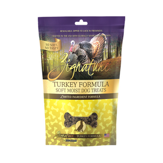 Zignature Soft & Moist Turkey Dog Treats