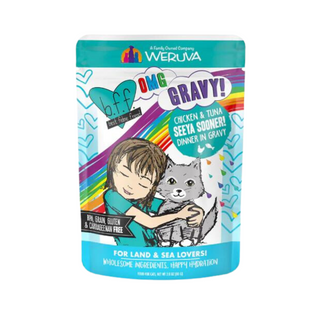 BFF Weruva Seeya Sooner Chicken & Tuna Cat Pouch