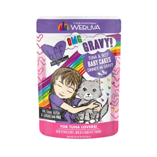 BFF Weruva Baby Cakes Tuna & Beef Cat Pouch