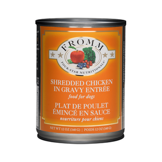 Fromm 4 Star Shredded Chicken In Gravy Dog Canned