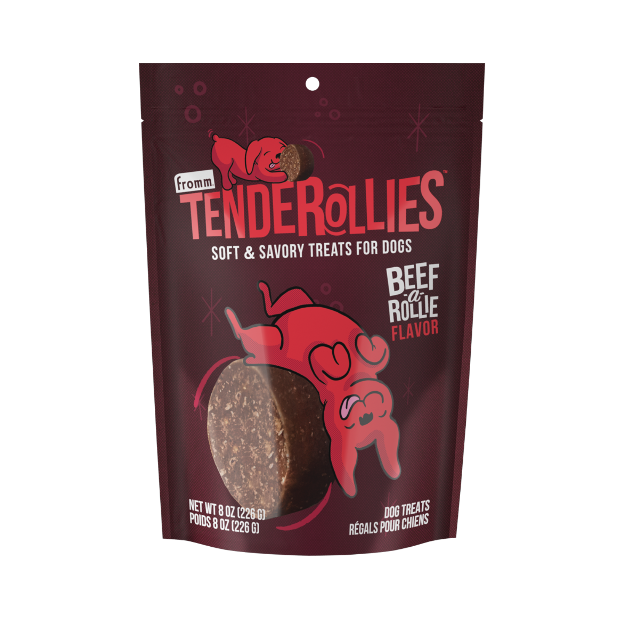 Fromm Tenderollies Beef-A-Rollie Dog Treat