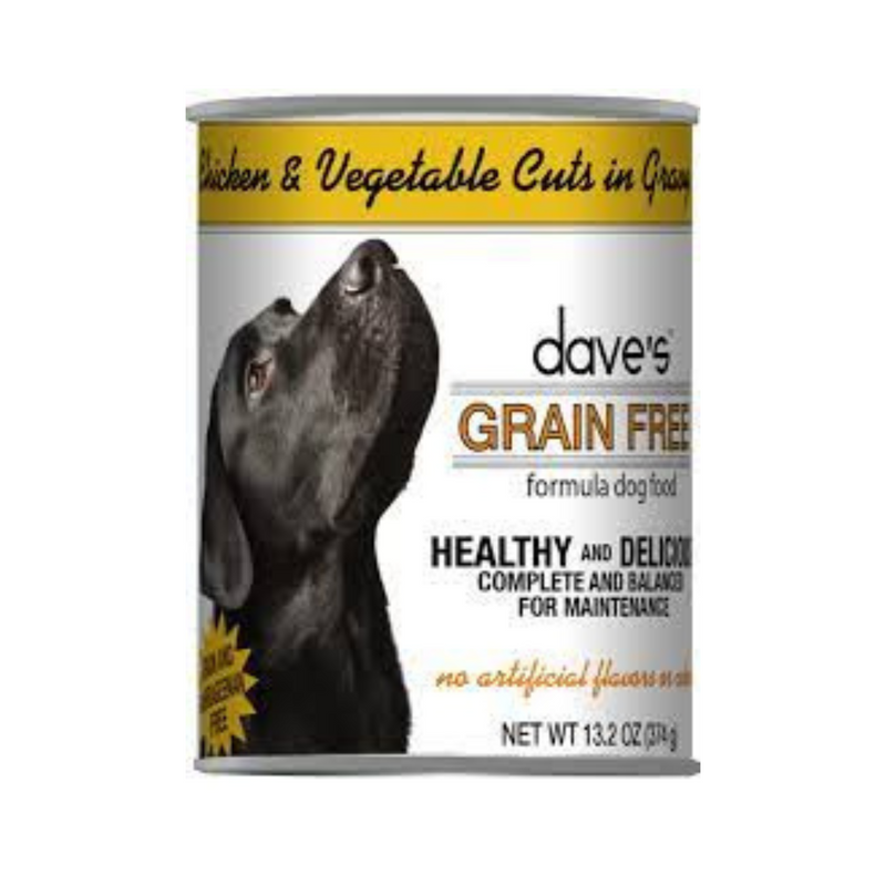 Dave's Grain Free Chicken and Vegetables Dog Canned