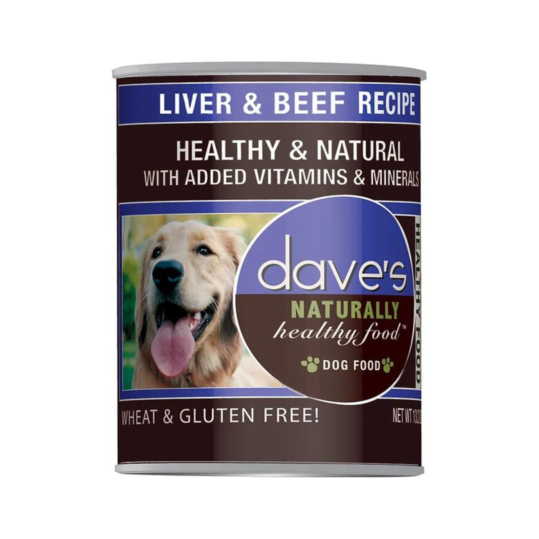 Dave's Naturally Healthy Liver and Beef Dog Canned