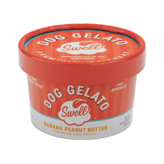 Swell Gelato Dog Treat Frozen Banana Peanut Butter