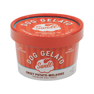 Swell Gelato Dog Treat Frozen Sweet Potato Molasses