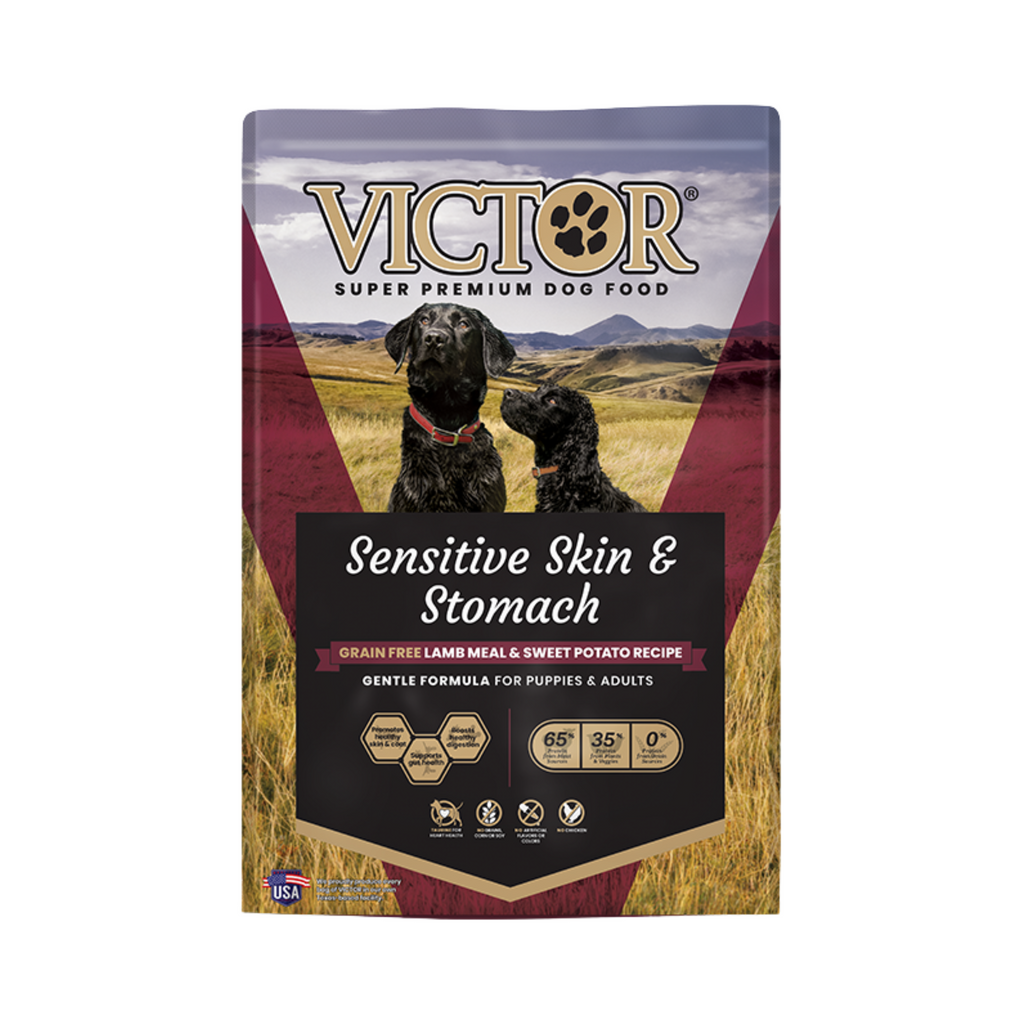 compare victor dog food Victor Dog Dry GF Sensitive Skin & Stomach Lamb Sweet Potato – Pittsboro Pet  Supply