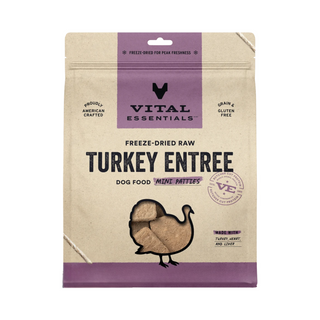 Vital Essential Freeze Dried Turkey Dog Food