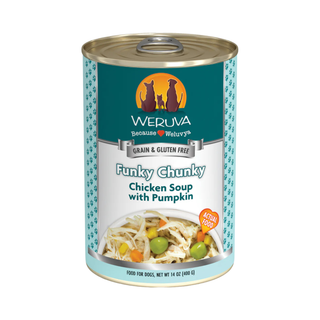 Weruva Funky Chunky Chicken Soup With Pumpkin Dog Canned