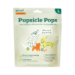 Woof Dog Beef Pop Dog Treats