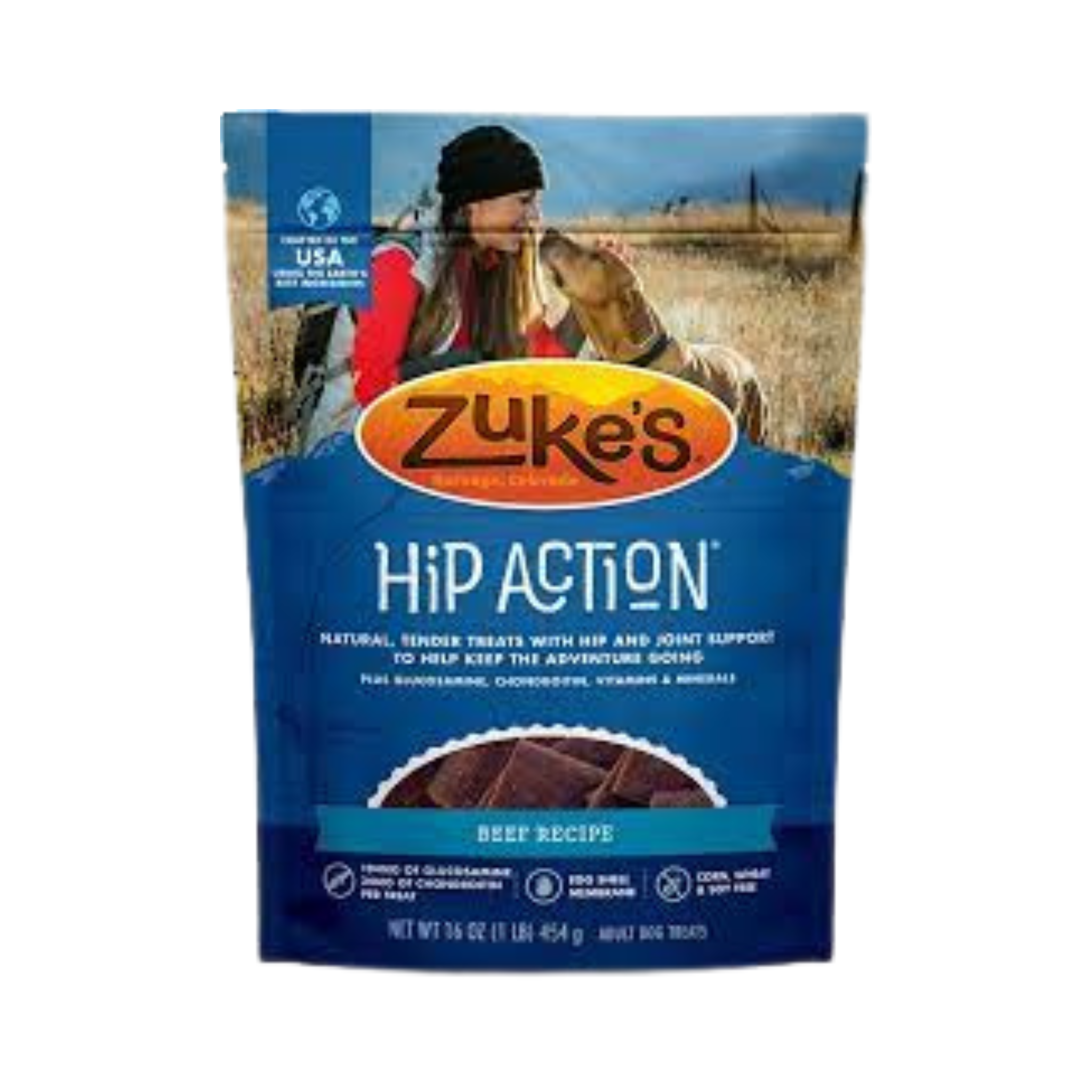 Zuke's Hip Action Beef Treats