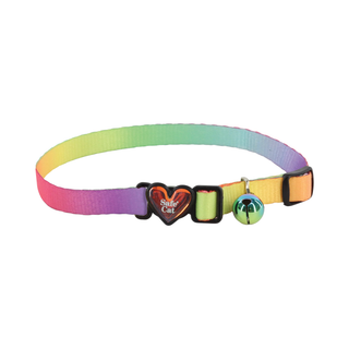 Safe Cat® Heartbreaker Adjustable Cat Collar with Breakaway Heart Buckle