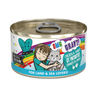 BFF Weruva QT Patootie Chicken & Turkey Cat Canned