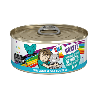 BFF Weruva QT Patootie Chicken & Turkey Cat Canned