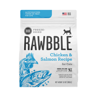 Bixbi Rawbble Chicken & Salmon Freeze Dried Cat Food