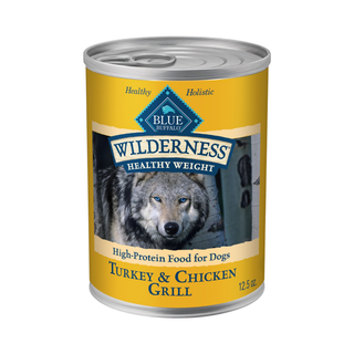 Blue Buffalo Wilderness Healthy Weight Adult Turkey and Chicken Grill Wet Dog Food