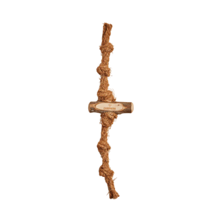 Canophera Olive & Coco Rope Wood Cat Toy