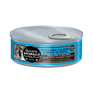 Dave's Cat Can Naturally Healthy Tuna & Salmon