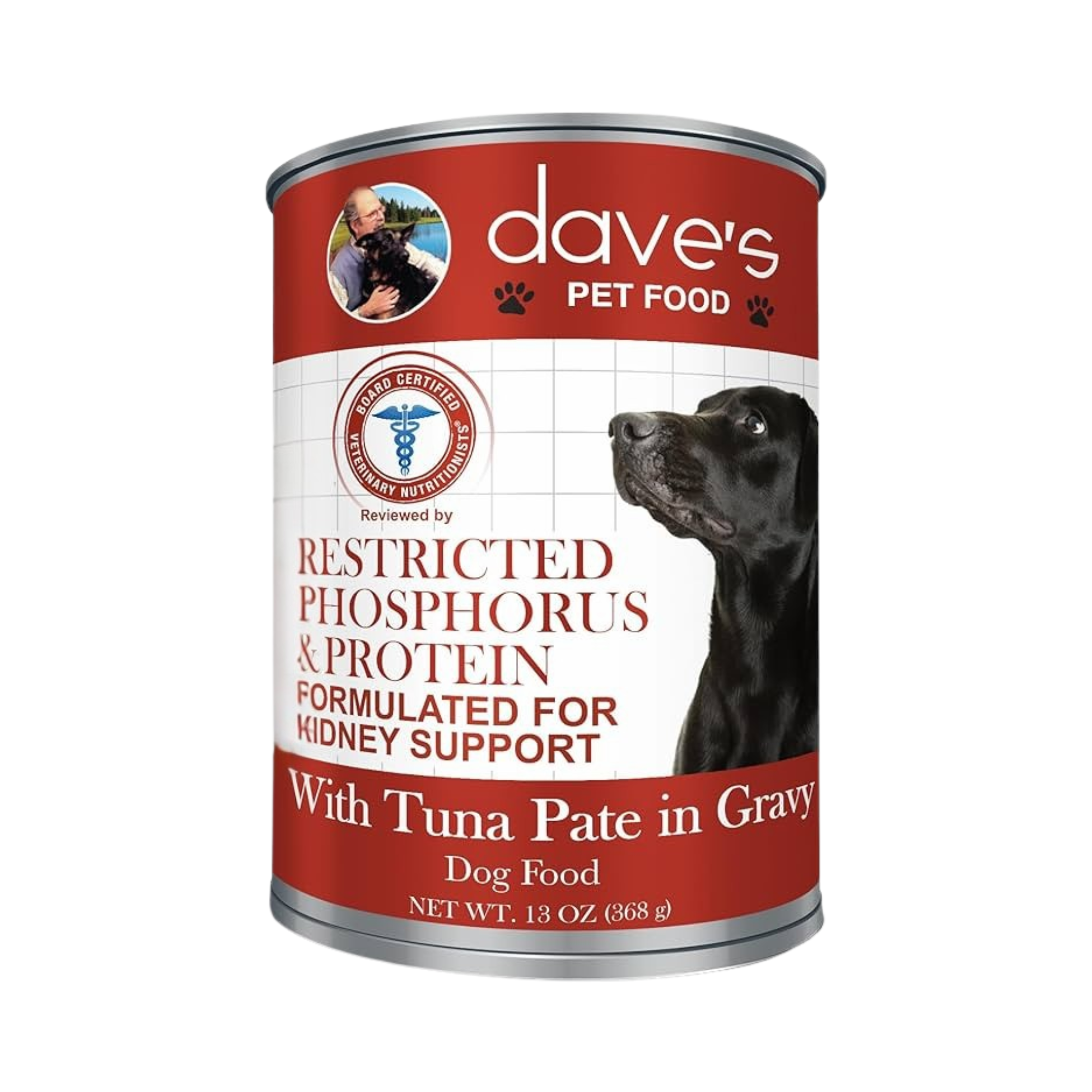 Dave's Dog Can Restricted Phosphorus Tuna Pate