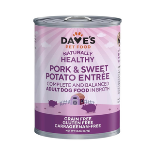 Dave's Grain Free Pork & Sweet Potato Wet Dog Food
