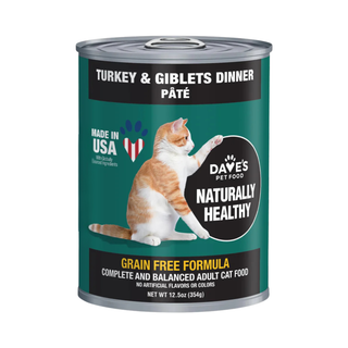 Dave's Naturally Turkey & Giblets Dinner Cat Canned