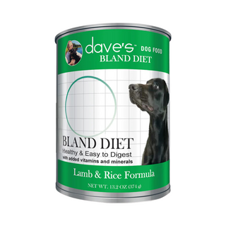 Dave's Restricted Bland Diet Lamb and Rice Dog Canned