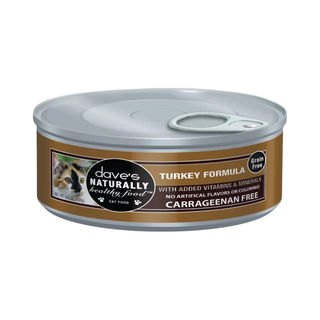Dave's Turkey Formula Cat Canned