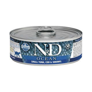 Farmina Cat Can OCEAN Tuna & Shrimp Stew Cat Canned