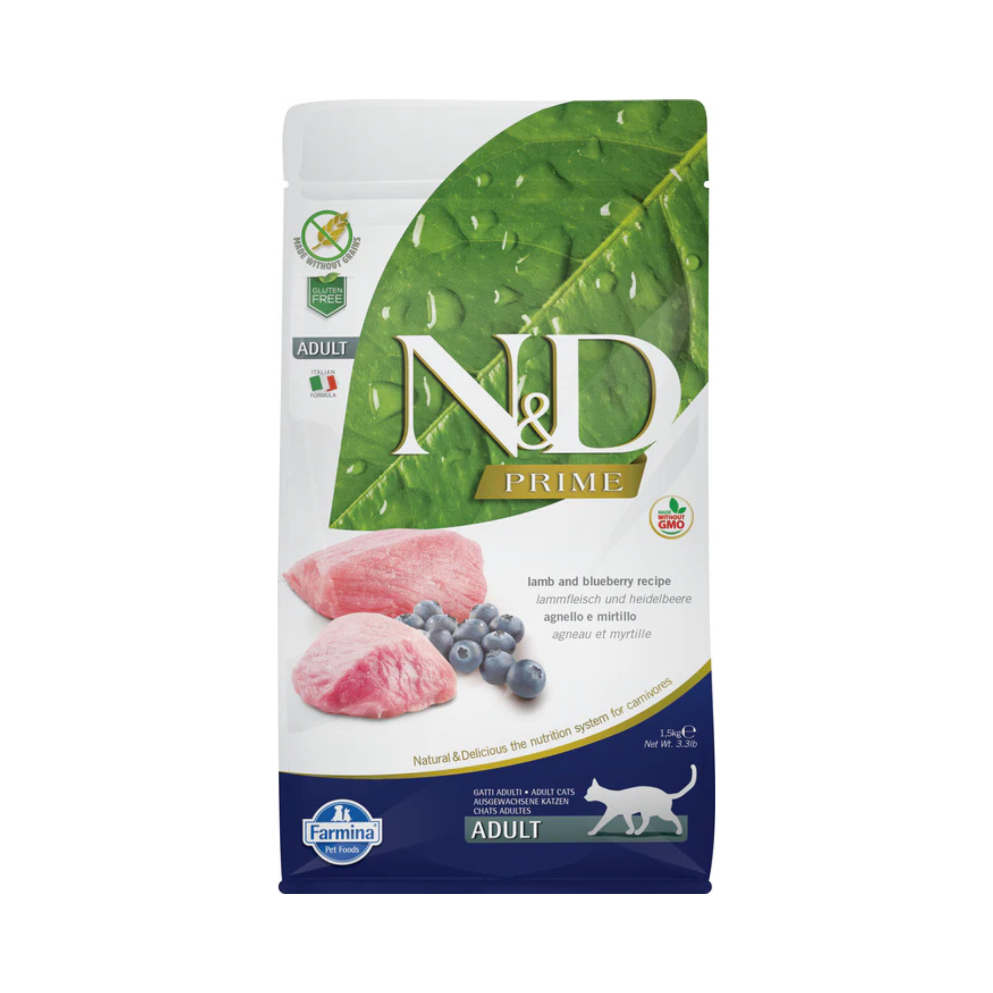 Farmina Cat Dry PRIME GF Lamb & Blueberry