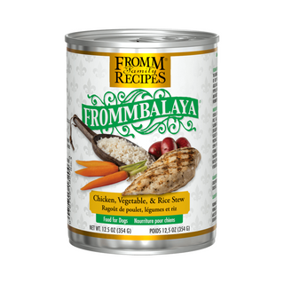 Fromm Frommbalaya Chicken Vegetable & Rice Wet Dog Can