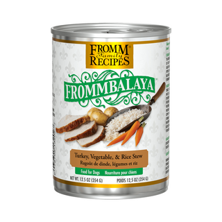 Fromm Frommbalaya Turkey Vegetable & Rice Wet Dog Can