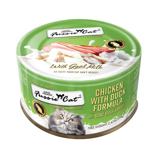 Fussie Cat Chicken & Duck In Goat Milk Wet Cat Food