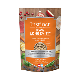 Instinct Longevity Freeze Dried Beef & Cod Cat Food